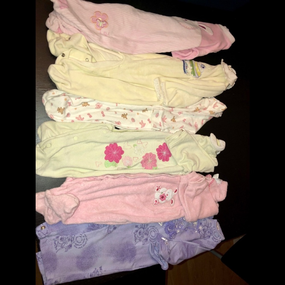 Baby girl one piece lot